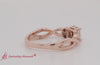 Load and play video in Gallery viewer, Asscher Cut Irish Split Solitaire Ring