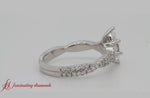 Load and play video in Gallery viewer, Marquise Cut Twisted Vine Delicate Engagement Ring
