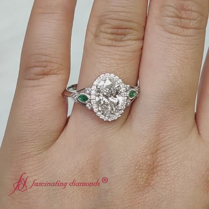 oval-halo-edwardian-lab-diamond-ring-with-emerald-in-14k-white-gold-fdenr9778