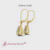 Load and play video in Gallery viewer, 1-carat-pear-drop-leverback-diamond-earrings-FDEAR11124