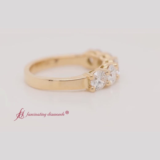 5-stone-round-cut-diamond-anniversary-band-in-yellow-gold-2-carat-FDWB8008RO