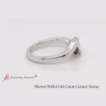 Load and play video in Gallery viewer, Twist 3 Stone Engagement Ring
