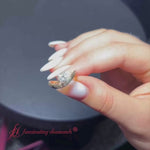 Load and play video in Gallery viewer, curve-wave-pear-shaped-solitaire-diamond-ring-in-yellow-gold-fdens11566R-1
