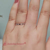 Load and play video in Gallery viewer, thin-space-out-stackable-diamond-band-in-white-gold-FDEWB9437