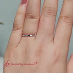 Load and play video in Gallery viewer, thin-space-out-stackable-diamond-band-in-white-gold-FDEWB9437
