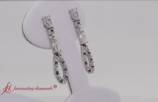 teardrop-diamond-earring-for-women-with-sapphire-in-white-gold-fdear8106-video