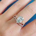 Load and play video in Gallery viewer, Nature Inspired Twisted Bridal Set
