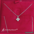 Thumbnail 58 - 1-50-ct-solitaire-princess-cut-diamond-kite-pendant-in-white-gold-fdpd10811pr