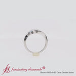 Load and play video in Gallery viewer, Twist 3 Stone Engagement Ring
