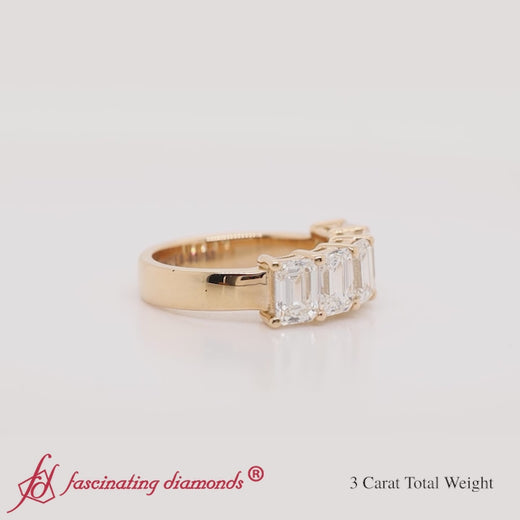 3-carat-emerald-cut-5-stone-diamond-wedding-band-in-yellow-gold-fdwb8008emsleep-3.00ct-nl-yg-720 x 720 - FD8008-EMERALD_White BG