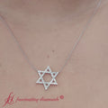 Thumbnail 3 - star-of-david-delicate-diamond-pendant-in-white-gold-fdpd10836-fancyvideo