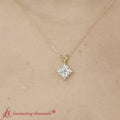 Thumbnail 81 - 2-carat-princess-cut-solitaire-kite-diamond-pendant-in-yellow-gold-FDPD10811PR-1.50