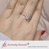 Load and play video in Gallery viewer, Oval Shaped Twisted Vine Delicate Engagement Ring