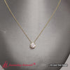 Load and play video in Gallery viewer, round-bezel-solitaire-diamond-1-50-carat-pendant-in-yellow-gold-fdpd10538roangle1-1-50ct-nl-yg-720 