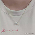 Thumbnail 56 - 2-carat-east-west-lab-diamond-pendant-emerald-cut-in-yellow-gold-fdpd10700