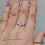 Load and play video in Gallery viewer, 5-stone-marquise-ring-1-carat-in-white-gold-fdewb8008mq-1-00-ct
