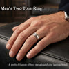 Mens-2-tone-double-inlay-band-in-white-gold-FDM50240B-720 x 720 - FDM10460
