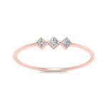 Load image into Gallery viewer, princess-3-stone-tiny-stackable-rings-in-rose-gold-FD9395-NL-RG.jpg
