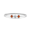 Load image into Gallery viewer, princess-3-stone-tiny-stackable-rings-with-orange-sapphire-in-white-gold-FD9395PRRGSAOR-NL-WG.jpg