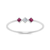 Load image into Gallery viewer, princess-3-stone-tiny-stackable-rings-with-pink-sapphire-in-white-gold-FD9395PRRGSADRPI-NL-WG.jpg