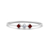 Load image into Gallery viewer, princess-3-stone-tiny-stackable-rings-with-ruby-in-white-gold-FD9395PRRGRUDR-NL-WG.jpg