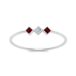 Load image into Gallery viewer, princess-3-stone-tiny-stackable-rings-with-ruby-in-white-gold-FD9395PRRGRUDR-NL-WG.jpg

