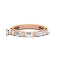 Thumbnail 4 - princess-and-baguette-diamond-bar-set-wedding-band-in-rose-gold-FD11342B-NL-RG-HW