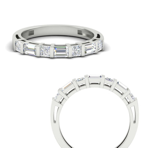 princess-and-baguette-diamond-bar-set-wedding-band-in-white-gold-FD11342BANGLE3-NL-WG