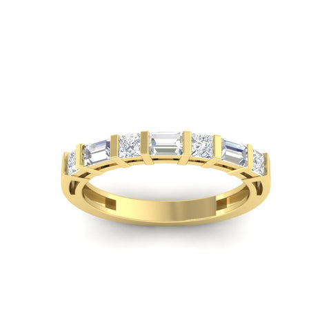 princess-and-baguette-diamond-bar-set-wedding-band-in-yellow-gold-FD11342BANGLE5-NL-YG