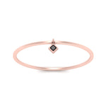 Load image into Gallery viewer, princess-charm-stacking-black-diamond-thin-ring-in-rose-gold-FD9392RORGBLACK-NL-RG.jpg
