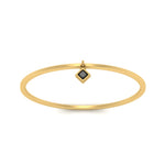 Load image into Gallery viewer, princess-charm-stacking-black-diamond-thin-ring-in-yellow-gold-FD9392RORGBLACK-NL-YG.jpg
