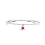 Load image into Gallery viewer, princess-charm-stacking-orange-sapphire-thin-ring-in-white-gold-FD9392RORGSAOR-NL-WG.jpg
