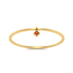 Load image into Gallery viewer, princess-charm-stacking-orange-sapphire-thin-ring-in-yellow-gold-FD9392RORGSAOR-NL-YG.jpg
