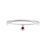 Load image into Gallery viewer, princess-charm-stacking-ruby-thin-ring-in-white-gold-FD9392RORGRUDR-NL-WG.jpg
