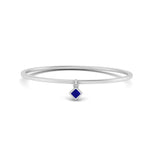 Load image into Gallery viewer, princess-charm-stacking-sapphire-thin-ring-in-white-gold-FD9392RORGSABL-NL-WG.jpg
