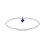 Load image into Gallery viewer, princess-charm-stacking-sapphire-thin-ring-in-white-gold-FD9392RORGSABL-NL-WG.jpg
