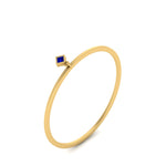 Load image into Gallery viewer, princess-charm-stacking-sapphire-thin-ring-in-yellow-gold-FD9392RORGSABL-NL-YG.jpg
