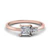 Load image into Gallery viewer, princess-cluster-unique-promise-ring-in-rose-gold-FD9007PR-NL-RG