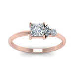 Load image into Gallery viewer, princess-cluster-unique-promise-ring-in-rose-gold-FD9007PR-NL-RG
