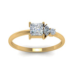Load image into Gallery viewer, princess-cluster-unique-promise-ring-in-yellow-gold-FD9007PR-NL-YG
