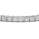 Load image into Gallery viewer, Princess Cut 15 Carat Basket Tennis Bracelet
