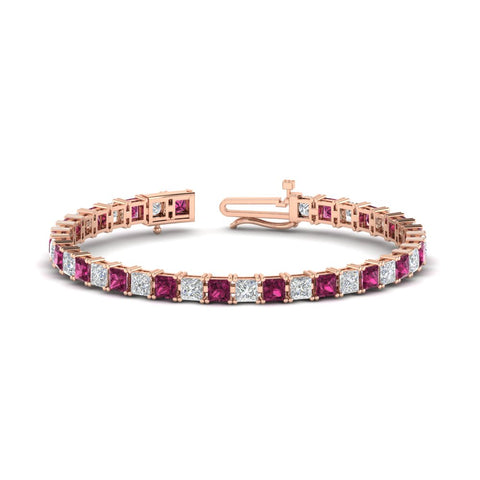 princess-cut-15-carat-pink-sapphire-basket-tennis-bracelet-in-rose-gold-FDBRC10450PRGSADRPI-15.00CT-NL-RG_143604a1-17b0-4d96-84b6-180728c2a57c