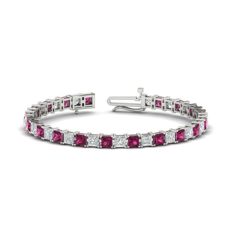 princess-cut-15-carat-pink-sapphire-basket-tennis-bracelet-in-white-gold-FDBRC10450PRGSADRPI-15.00CT-NL-WG_2256e07c-6022-4c38-b3f7-192e7d8c0c81