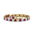 Thumbnail 53 - princess-cut-15-carat-pink-sapphire-basket-tennis-bracelet-in-yellow-gold-FDBRC10450PRGSADRPIANGLE4-15.00CT-NL-YG_fb498bca-0ed4-438b-95a3-8dff79dd0e2a