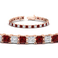 Thumbnail 16 - princess-cut-15-carat-ruby-basket-tennis-bracelet-in-rose-gold-FDBRC10450PRGRUDRANGLE2-15.00CT-NL-RG_3539cf78-adad-4bd6-8a1e-5b35ca416f97