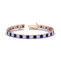 Thumbnail 7 - princess-cut-15-carat-sapphire-basket-tennis-bracelet-in-rose-gold-FDBRC10450PRGSABL-15.00CT-NL-RG_b058f5ec-5a82-49b5-b922-c5b3e1d29ecd