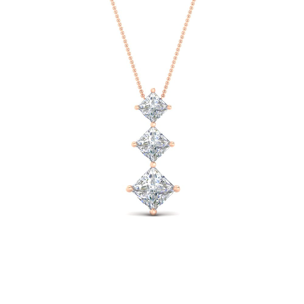 princess-cut-2-carat-3-stone-diamond-necklace-for-women-in-FDPD854ANGLE1-2.00CT-NL-RG