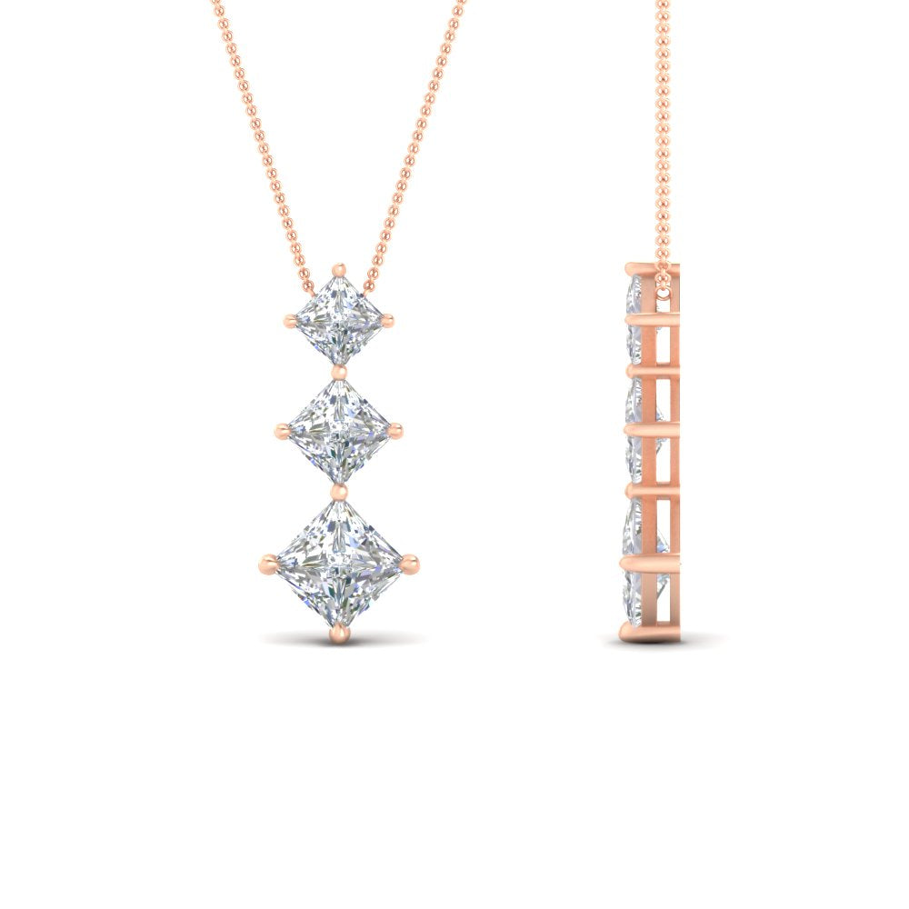 princess-cut-2-carat-3-stone-diamond-necklace-for-women-in-FDPD854ANGLE1-2.00CT-NL-RG
