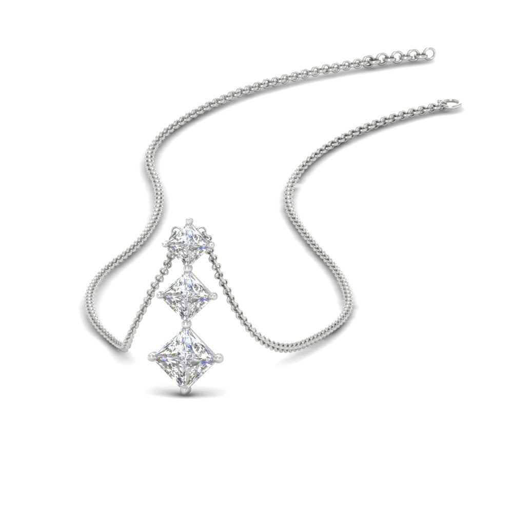 princess-cut-2-carat-3-stone-diamond-necklace-for-women-in-FDPD854ANGLE1-2.00CT-NL-WG