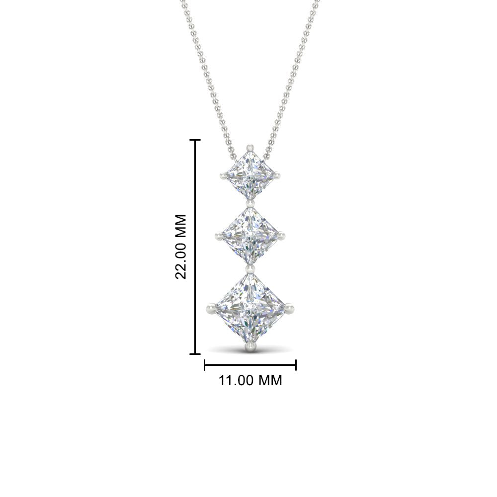 princess-cut-2-carat-3-stone-diamond-necklace-for-women-in-FDPD854ANGLE1-2.00CT-NL-WG
